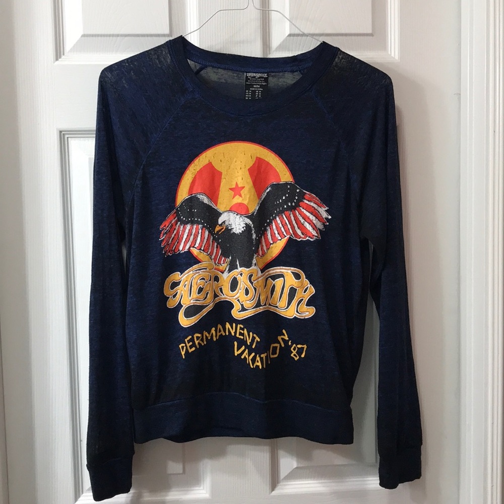 Aerosmith long sleeve shirt medium